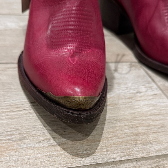 Idyllwind By Miranda Lambert Pink Western Short Boots NWT Size 10 Magenta - Picture 7 of 15